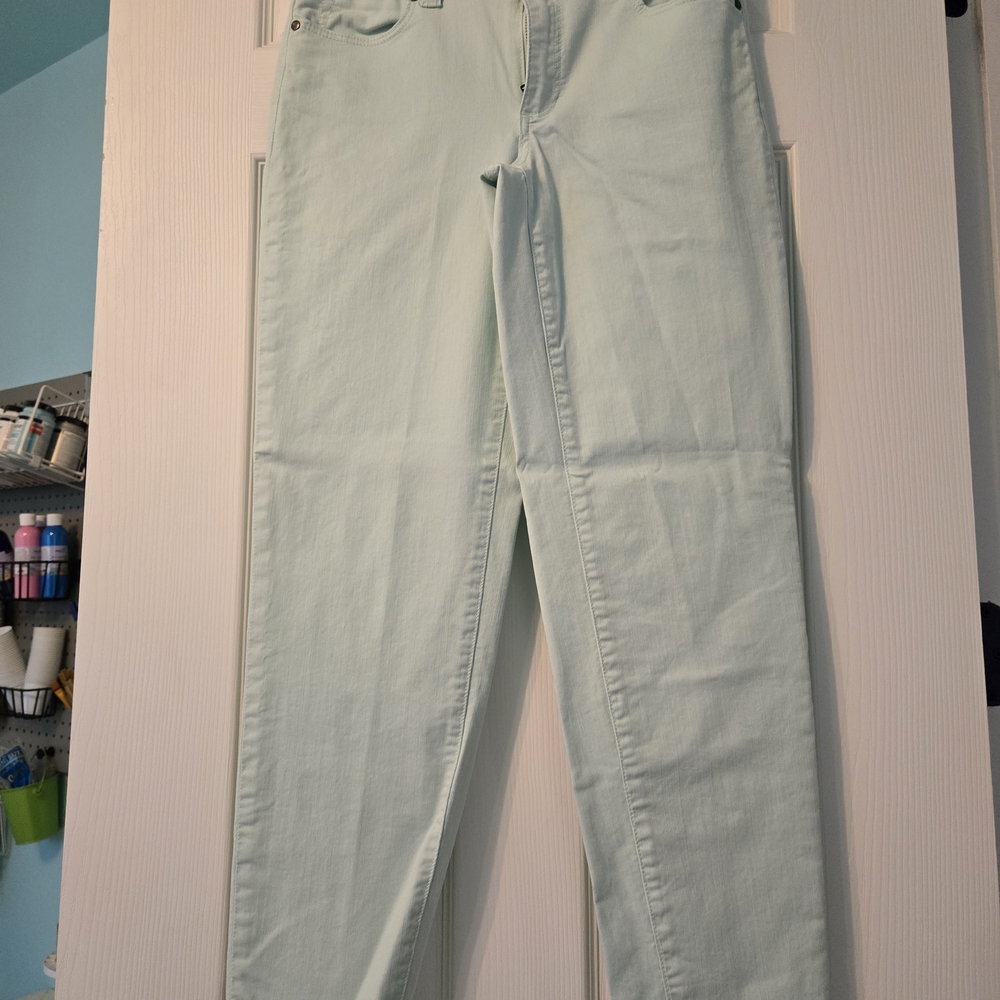 Women's Mint Green Jeans